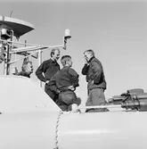 Torpedbåten T46 överlämnas till Kungen