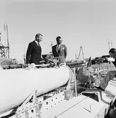 Torpedbåten T46 överlämnas till Kungen