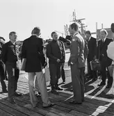 Torpedbåten T46 överlämnas till Kungen