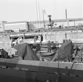 Lyft av motor till M71 Landsort