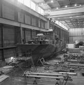 M75 Vinga i skrovhallen