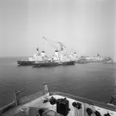 Isbrytaren Ymer, Alle och Njord vid kaj