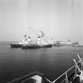 Isbrytaren Ymer, Alle och Njord vid kaj