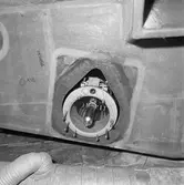 Stridsbåt 90 S i plastverkstan