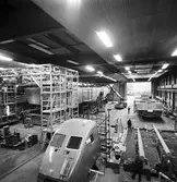 Stridsbåt 90 S och M76 Ven i plastverkstan