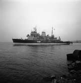 Fartbild av isbr. Tor