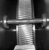 Kugghjul i maskinrum Minf. Älvsborg