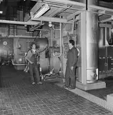 Personal på värme och kraftcentralen