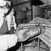 Svetsutrustning i gamla gjuteriet