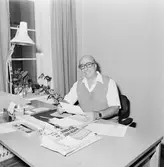 Tage Mattisson på konstruktion o Bertil Nilsson på drift