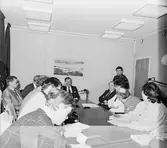 Möte VD och ledn.gruppen,fackordf och press