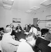 Möte VD och ledn.gruppen,fackordf och press