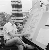 Rolf Hasselqvist på konstruktion