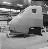 Tågfront till höghastighetståg plastverkstan