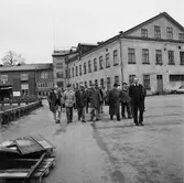 Pensionärer besöker varvet