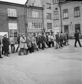 Pensionärer besöker varvet