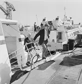 Besök av kds-ledaren Alf Svensson å varvet