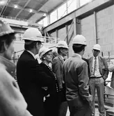 Besök av centerpartiets ledare Olof Johansson