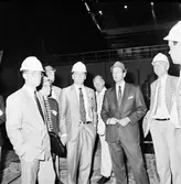 Besök av centerpartiets ledare Olof Johansson