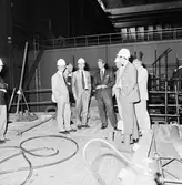 Besök av centerpartiets ledare Olof Johansson