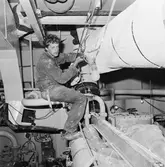 Arbetsbilder ombord på MO2 Älvsborg