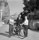 Arne Frisk vinnare av cykeln kv-nytt