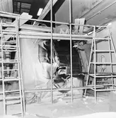 Tågfront och jiggen till höghastighetståg