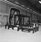 Tågfront och jiggen till höghastighetståg