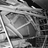 Tågfronten till högh.hetståg plasten