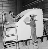 Tågfronten till högh. hetståg i plastv.