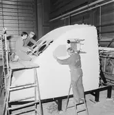 Tågfronten till högh. hetståg i plastv.