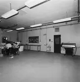 Int av nya hydralrum maskinverkst.