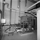 Int av nya hydralrum maskinverkst.