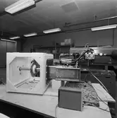 Int av nya hydralrum maskinverkst.