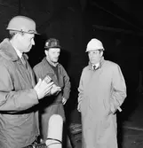 Industriministern besöker varvet