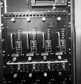 El panelen i maskincentralen M72 Arholma beskrivning