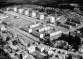 Flygfoto över Nässjö i Jönköpings län 292/1969