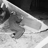 Arbete med Norska Sesen i plastverkstan