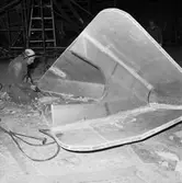 Arbete med Norska Sesen i plastverkstan