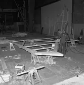 Hyvling av ribbsp. formen till testriggen 2000 flakhallen