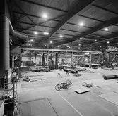 Int av plåt, svetsverkst, flakhallen o skrovhallen