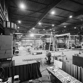 Int av plåt, svetsverkst, flakhallen o skrovhallen