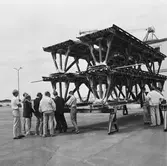 Testprov med sektioner till krigsbro