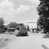 Testprov med sektioner till krigsbro