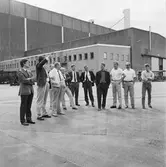 Testprov med sektioner till krigsbro