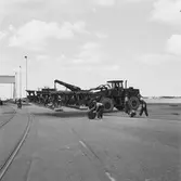 Testprov med sektioner till krigsbro