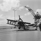 Testprov med sektioner till krigsbro