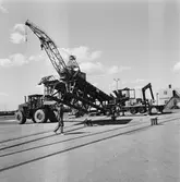 Testprov med sektioner till krigsbro