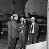 Besök från Singapore å varvet VD H. Frisk