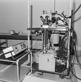 Provbänk till smörjoljepumpar maskinverkst.